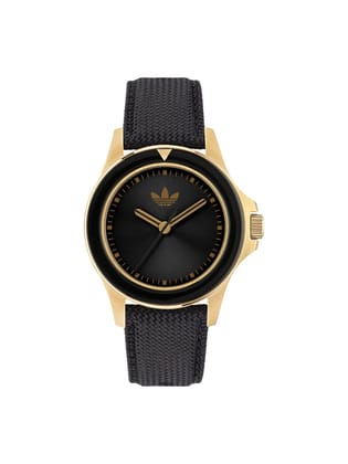 Adidas Originals Black Dial Unisex Watch - AOFH23015-Black