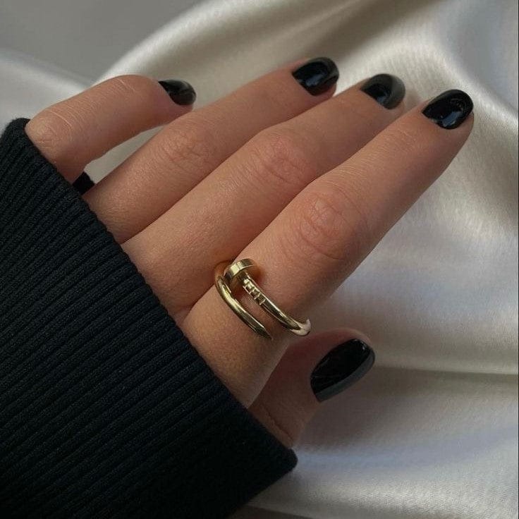 Nail Ring-Stainless Steel / Normal / 9