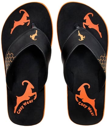 Cozy Wear - Orange Men's Daily Slipper