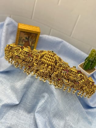 Antique Vaddanam Kamarbandh 6816-24 to 44 adjustable