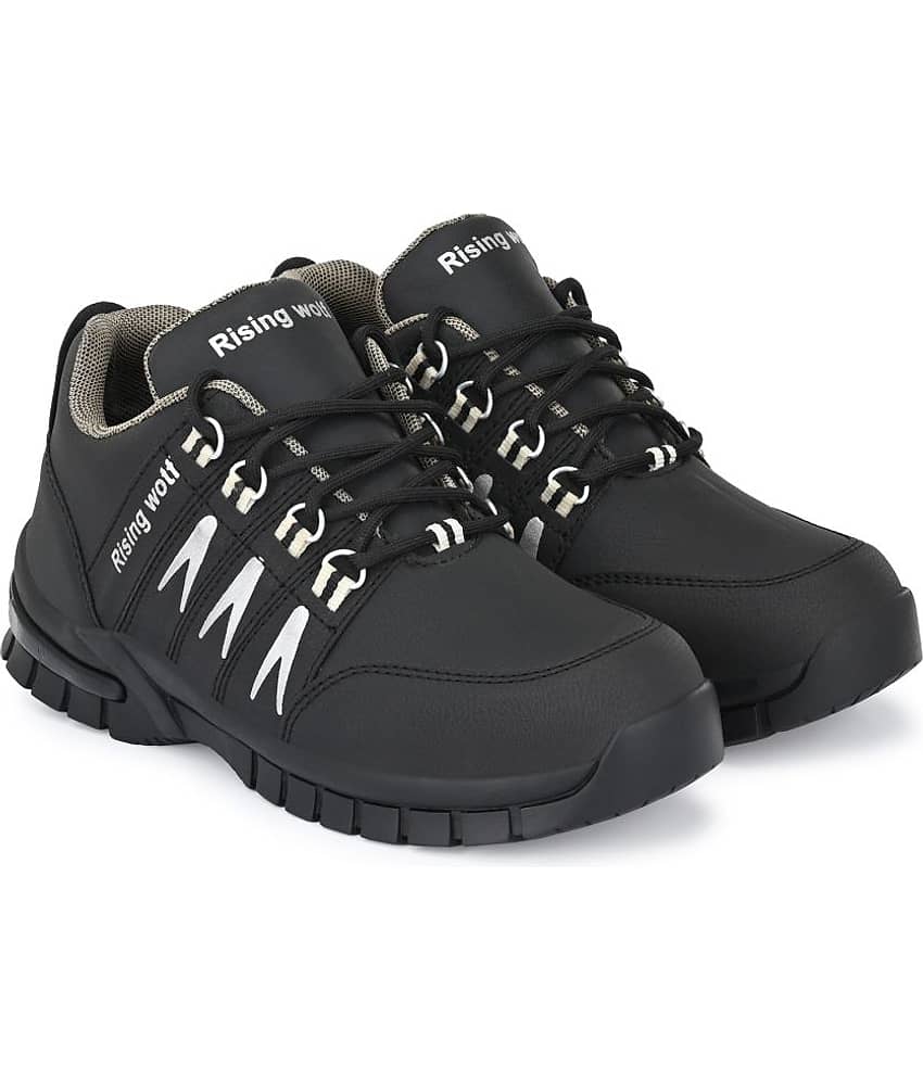 Rising Wolf - Black Men's Casual Boots