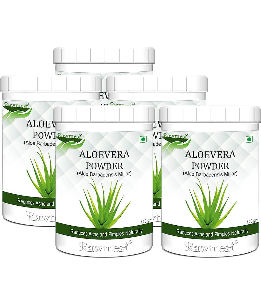 rawmest Aloevera Powder Hair Scalp Treatment 400 g Pack of 4