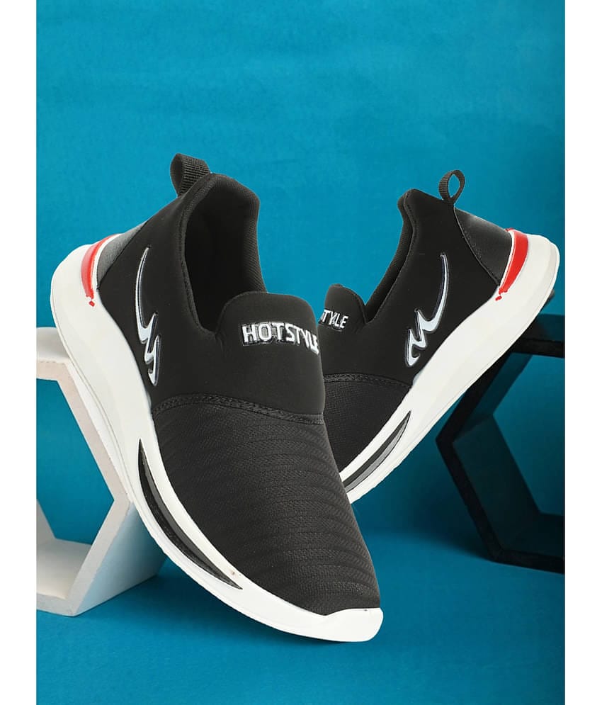 hotstyle GAPLINE Black Men's Slip-on Shoes