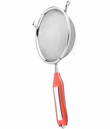 Konquer TimeS Silver Steel Strainer ( Pack of 1 )