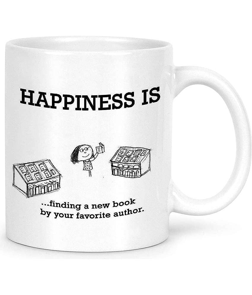 Idream Quote Printed Ceramic Coffee Mug 1 Pcs 330 mL