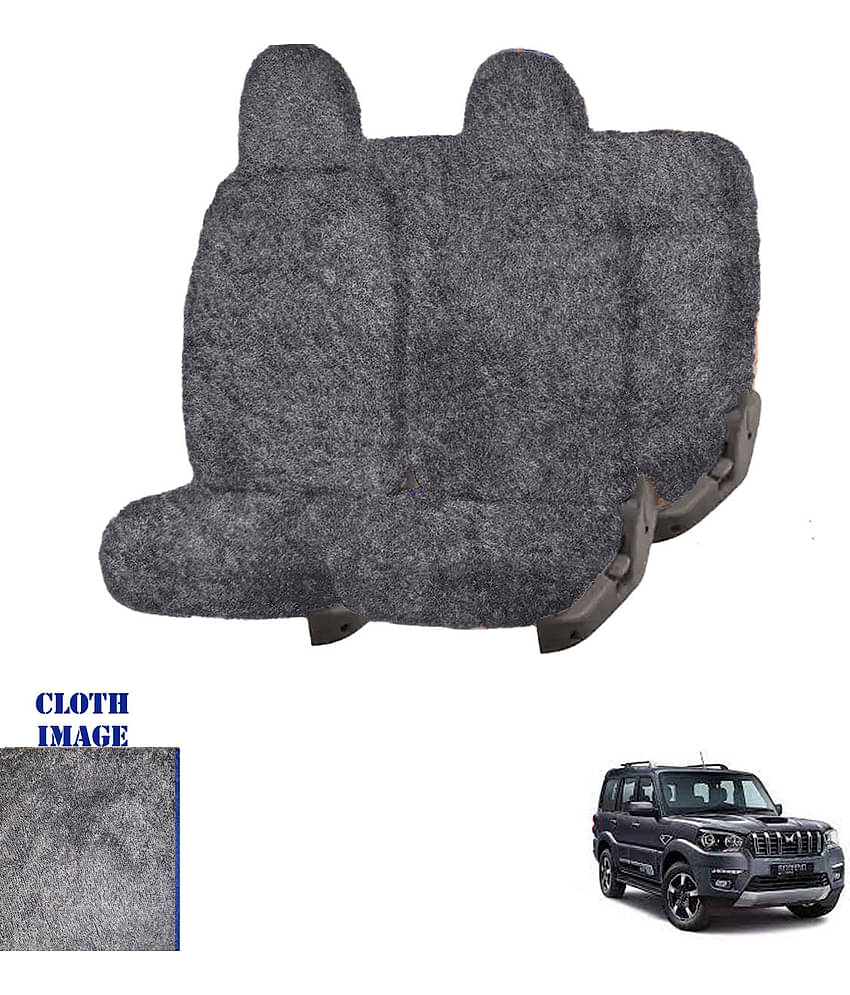 Mahindra Scorpio 7S Captain Grey 7 Seater Car Seat Cover