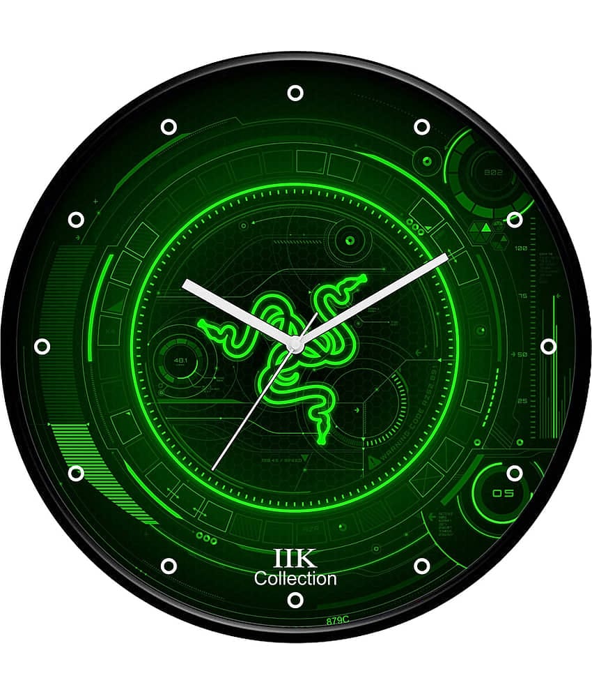 IIK COLLECTION - Circular Analog Wall Clock