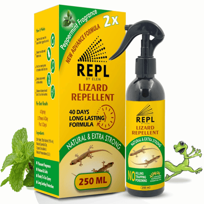 REPL™ Natural Lizard Repellent Spray for Home: Safe for Kids,Pet & Adult -250ml-Pack of 1