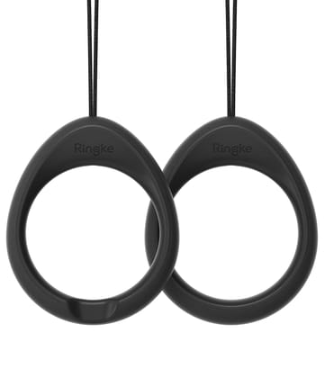Finger Ring Strap - Black & Black
