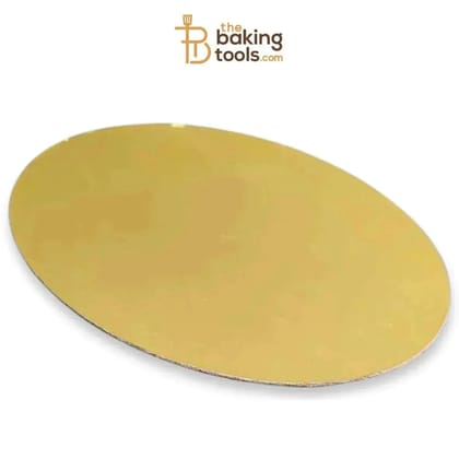 Golden Cake Dial MDF Board For 3kg Cake For 16X16 Inch Box - (NO COD)-Pack of 5