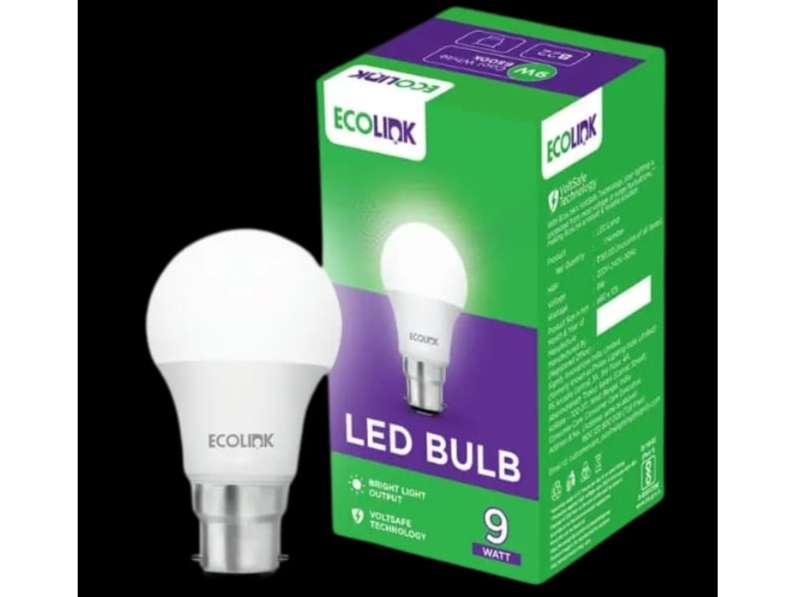 EcoLink Mult wattage Bulb 9W, 0.5W, 810lm, Cool White B22 Base