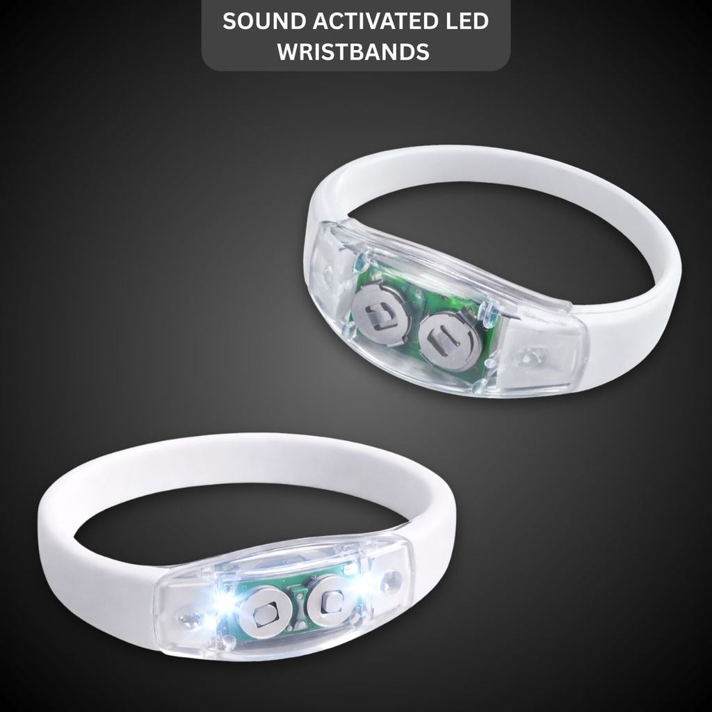 Sound Activated Musical LED Wristbands - Smart Band | Buy online on ZillyBuy