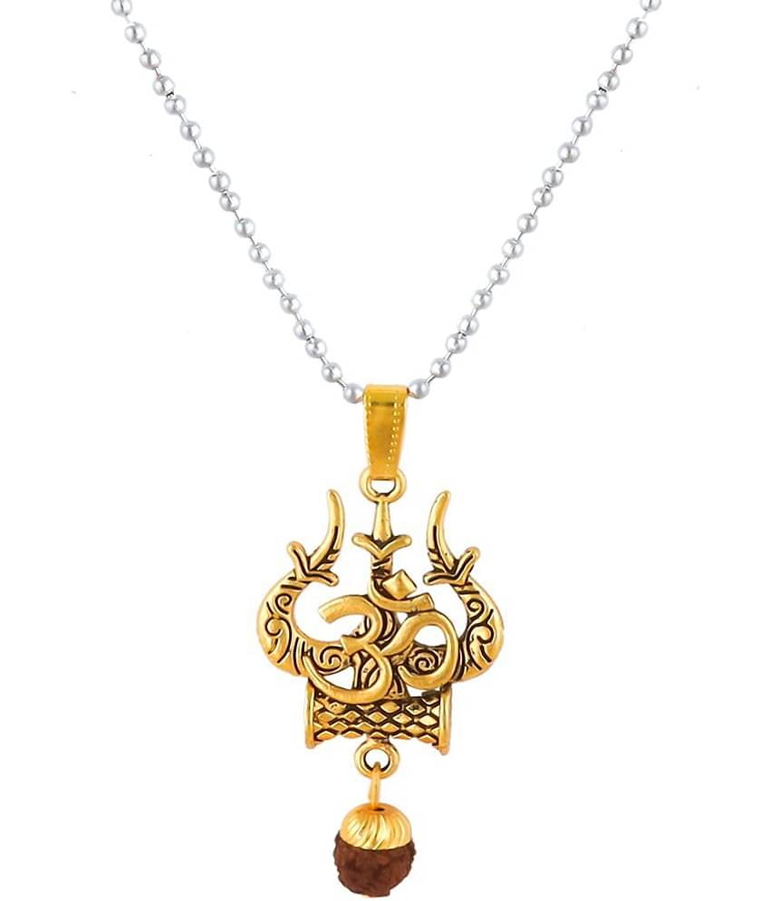 FASHION FRILL Gold Plated Chain ( Set of 1 )