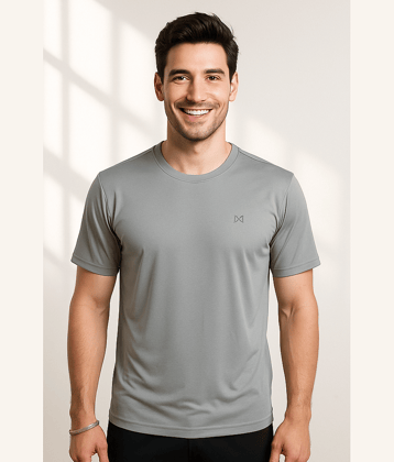 Force NXT Red Polyester Regular Fit Men's Sports T-Shirt ( Pack of 1 )