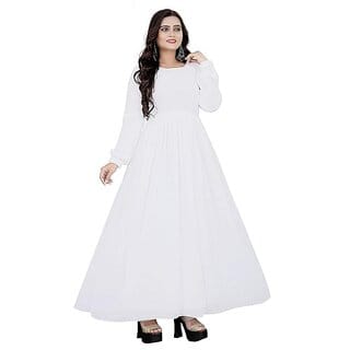 SARINKU Maxi Dress for Women Stylish Western Gown Long One Piece for Girls & Women