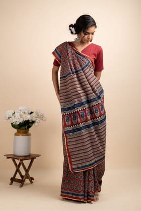 The Red Secret Saree