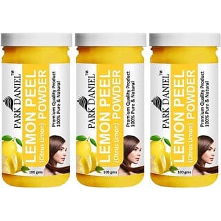 PARK DANIEL Premium Lemon Peel Powder- Face Cleanser Combo Pack 3 bottles of 100 gms(300 gms) (300 g)