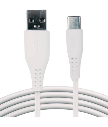 Plugtech UC-02 1 Metre Long Type C Premium Braided 3A USB Cable with Charge & Data Transfer Function for Type-C Devices