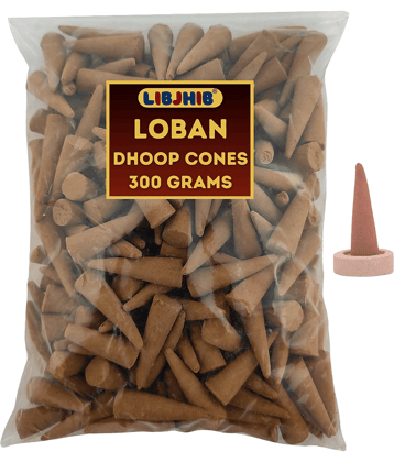 Libjhib Incense Dhoop Cone Loban 300 gm ( Pack of 1 )