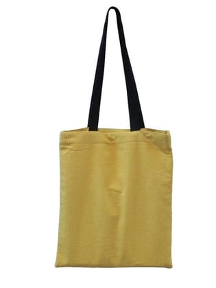 Yellow Cotton Canvas Bag