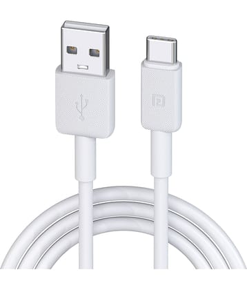 Portronics White 3A Type C Cable 1 Meter