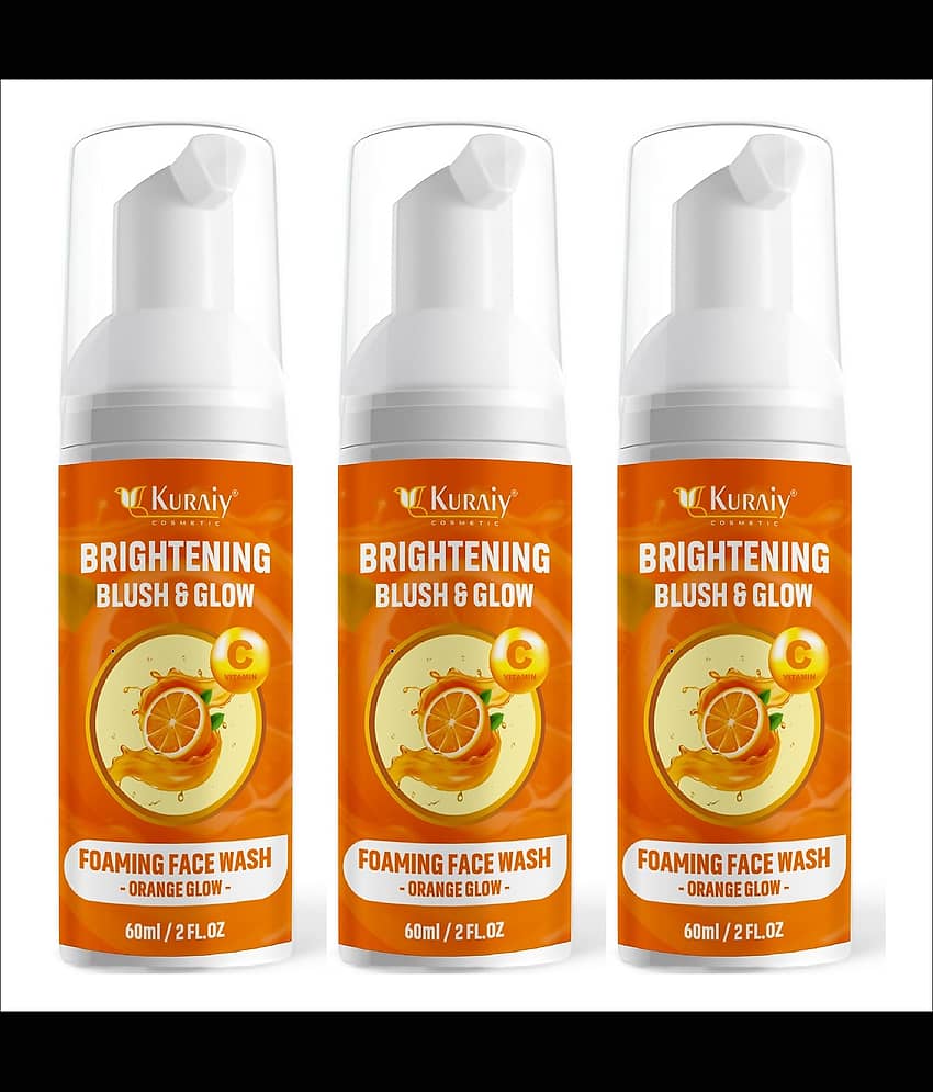 KURAIY Facial Cleanser Face Washing Remove Blackhead Face wash pack of 3