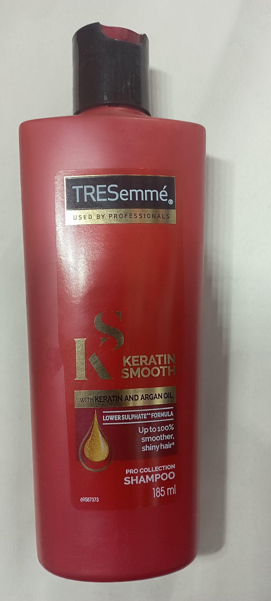 TRESemme used by professionals keratin smooth pro collection shampoo 185 ml