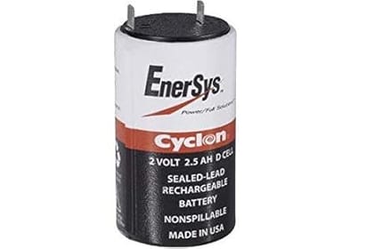 EnerSys Cyclon 2V 2.5ah Sealed Lead Acid D Cell (0810-0004)