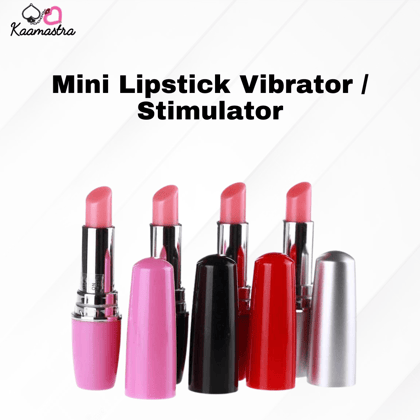 Kaamastra Mini Lipstick Vibrator-Black