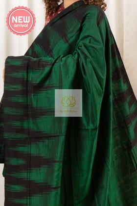 Kargil Cotton Saree- Green