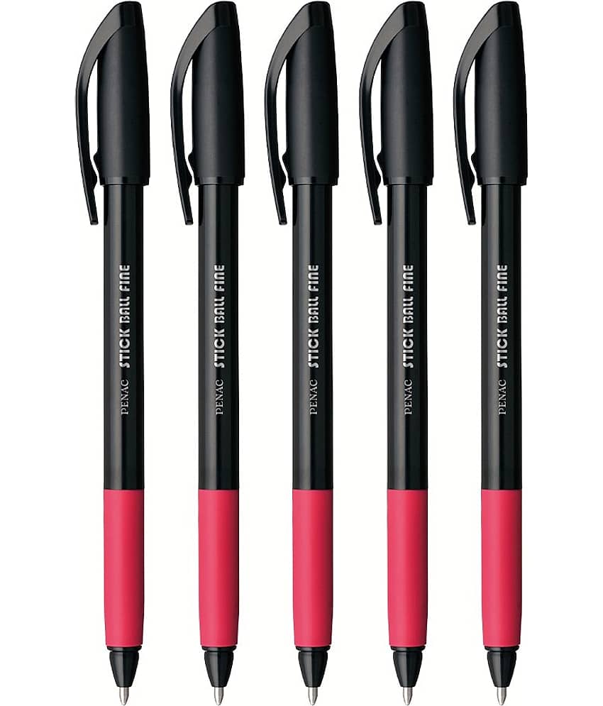 Penac Stick Ball red red ink (Pack of 10)