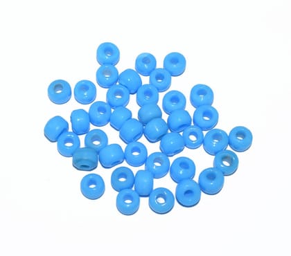 Pony Beads, Glass Pony Roller Bead, Large Hole Bead, Rondelle Bead, DIY Jewelry Supply,POY-009-100 Gram / 9X7 MM