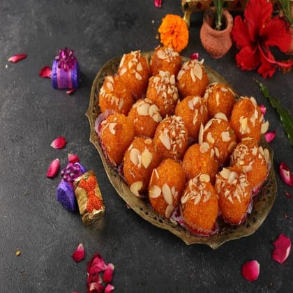 VIPUL DUDHIYA SWEETS Motichur Laadu, 1 Kg
