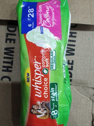 whisper cottony soft 