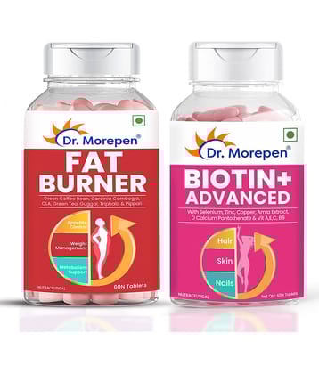 Dr. Morepen Biotin+ & Fat burner 2 no.s Fat Burner Tablet