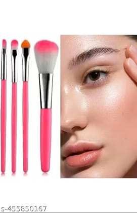 Delhi Deals 5 in 1 Professional Makeup Brush Set for Women and Girls