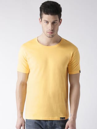 Young Trendz Bio-Wash Cotton Half Sleeve DND1 Graphic Printed YELLOW1 T-Shirt-YELLOW / Medium / 100% Bio Wash Cotton