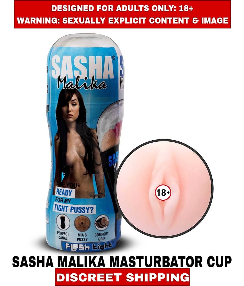 Sexual Wellness Men's Sex Toys Sasha Malika Pussy Masturbator Cup Fleshtight For Men