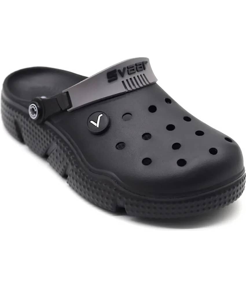 Svaar - Black Men's Clogs