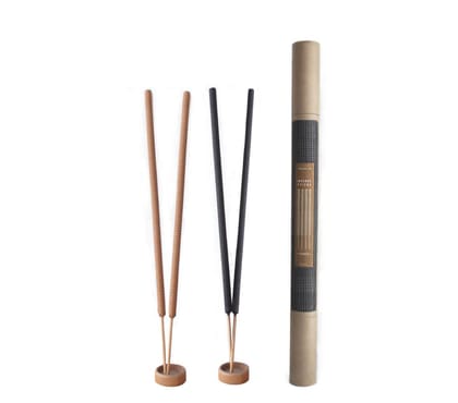 Incense Sticks- Citronella Set Of 4-Black & Mustard