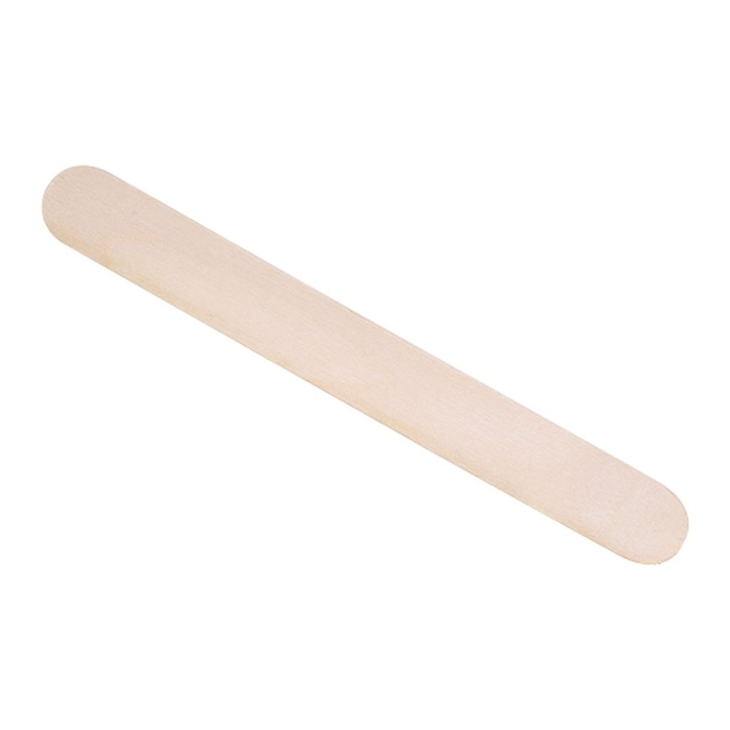 FAIRBIZPS Standard Size Wooden Polished Smooth Edges Tongue Depressor Sterile (Pack of 100)