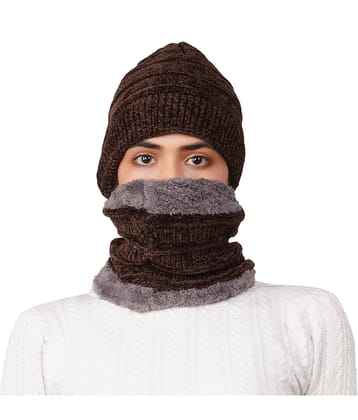 valdez Brown Woollen Men's Cap ( Pack of 1 )