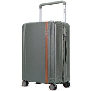 Timus Starlite 78 cm Premium Wide Handle Polycarbonate Trolley Bag (101L) with TSA Lock -Olive Green