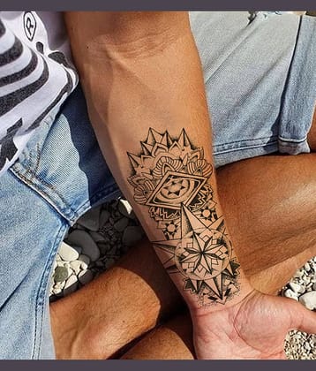 The Canvas Arts Realistic Look Waterproof Temporary Tattoo Sticker Body Tattoo
