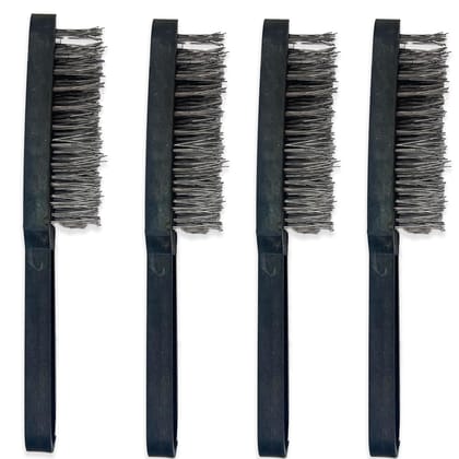 Buildingshop Rust Remover Steel Brush - Durable Wire Brush for Metal Cleaning & Maintenance-4