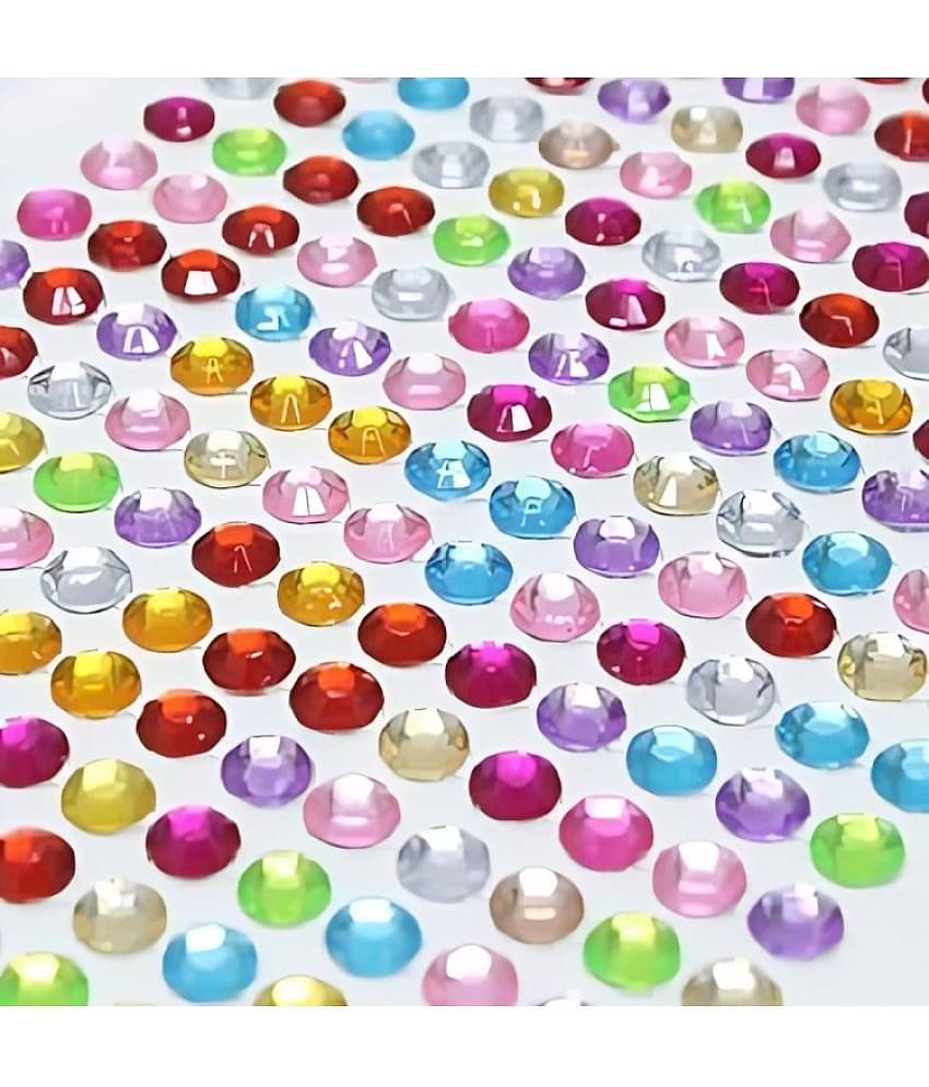 dust n shine Plastic BOOK STONE STICKERS ( Pack of 3 )