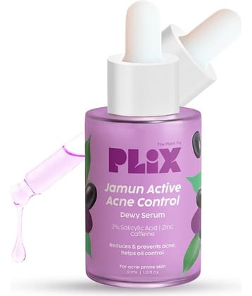 Plix 2% Salicylic Acid Jamun Acne Control Dewy Serum for & Dark Spot Reduction(30 ml)