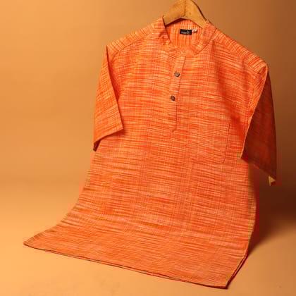 Khadi Kurta Shirt #84-XS / Half Sleeve