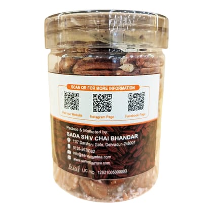 Sarvottam Premium Pecan Nut Kernels 250g Box | Crunchy & Buttery Nuts | Rich in Protein, Fiber & Omega-3 | Healthy Snack | Keto-Friendly Superfood