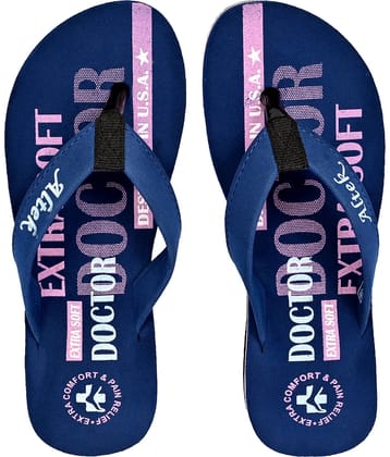 Altek Black Women's Thong Flip Flop